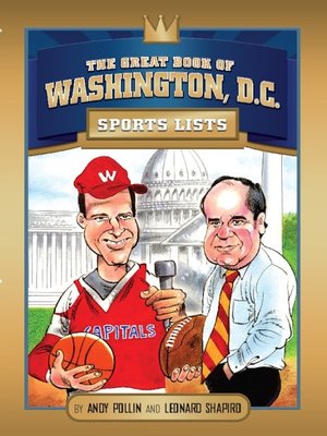 cover image of The Great Book of Washington DC Sports Lists